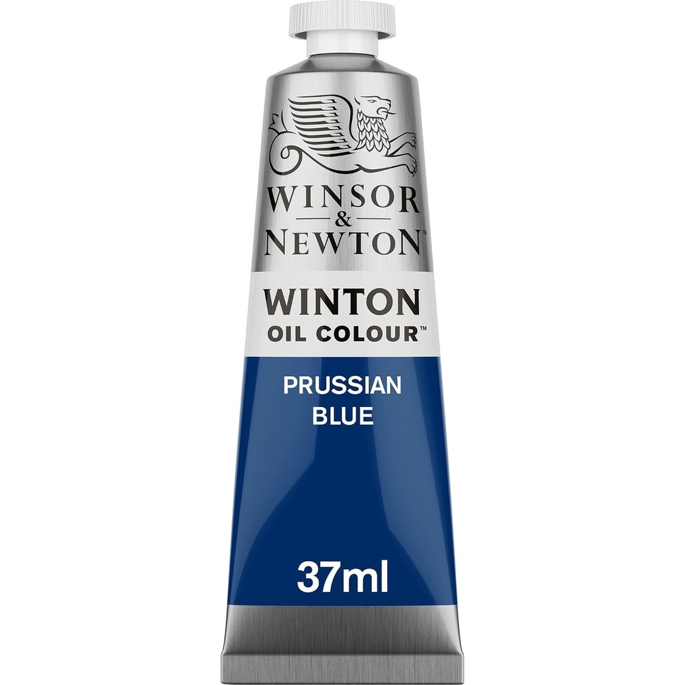 image:imageWinsor amp Newton Winton Oil Color 200ml Tube Titanium WhitePrussian Blue