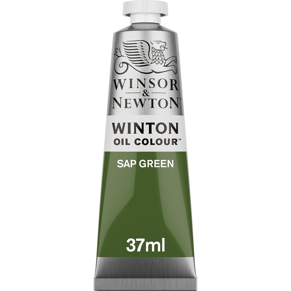 image:imageWinsor amp Newton Winton Oil Color 200ml Tube Titanium WhiteSap Green