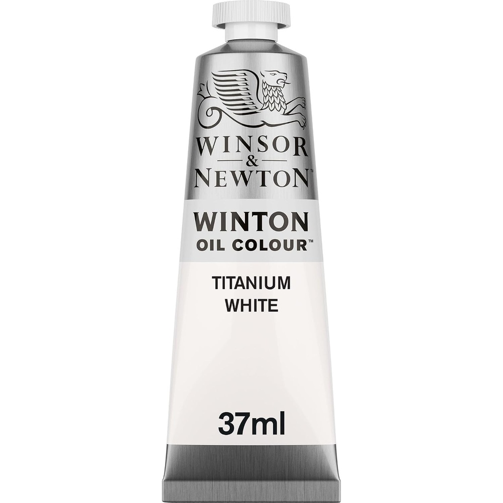 image:imageWinsor amp Newton Winton Oil Color 200ml Tube Titanium WhiteTitanium White
