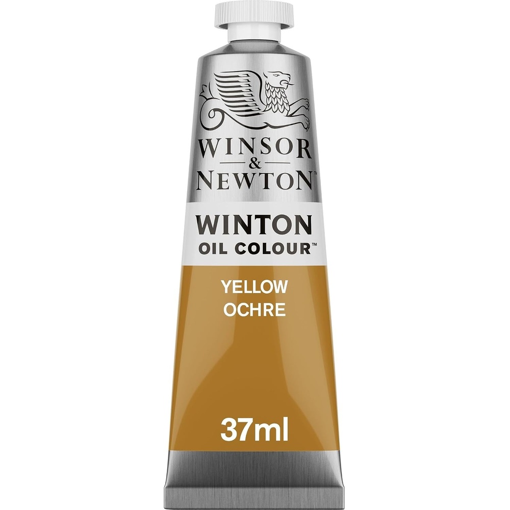 image:imageWinsor amp Newton Winton Oil Color 200ml Tube Titanium WhiteYellow Ochre
