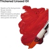 Winsor & Newton Cold Pressed Linseed Oil, 250ml (8.4-oz) Bottle(Thickened Linseed Oil)