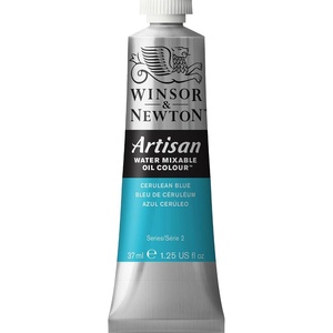 Winsor & Newton Artisan Water Mixable Oil Colour, 1.25-oz (37ml), Magenta(Cerulean Blue)