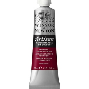 Winsor & Newton Artisan Water Mixable Oil Colour, 1.25-oz (37ml), Magenta(Permanent Alizarin Crimson)