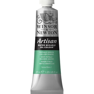Winsor & Newton Artisan Water Mixable Oil Colour, 1.25-oz (37ml), Magenta(Phthalo Green (Yellow Shade))