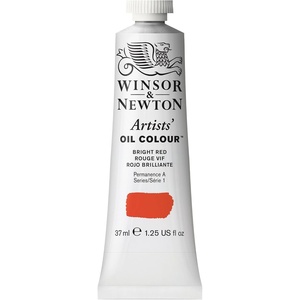Winsor & Newton Artists’ Oil Paint, 37ml Tube, Burnt Sienna(Bright Red)