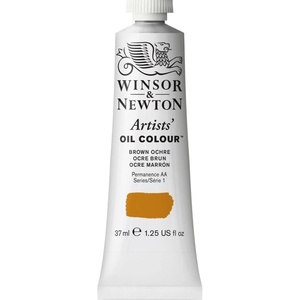 Winsor & Newton Artists’ Oil Paint, 37ml Tube, Burnt Sienna(Brown Ochre)