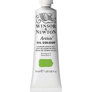 Winsor & Newton Artists’ Oil Paint, 37ml Tube, Burnt Sienna(Cadmium Green Pale)