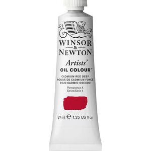 Winsor & Newton Artists’ Oil Paint, 37ml Tube, Burnt Sienna(Cadmium Red Deep)