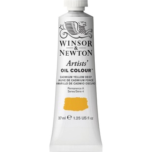 Winsor & Newton Artists’ Oil Paint, 37ml Tube, Burnt Sienna(Cadmium Yellow Deep)