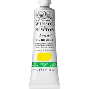 Winsor & Newton Artists’ Oil Paint, 37ml Tube, Burnt Sienna(Cadmium-free Lemon)