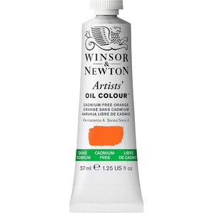 Winsor & Newton Artists’ Oil Paint, 37ml Tube, Burnt Sienna(Cadmium-free Orange)
