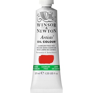 Winsor & Newton Artists’ Oil Paint, 37ml Tube, Burnt Sienna(Cadmium-free Red)