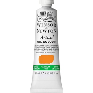 Winsor & Newton Artists’ Oil Paint, 37ml Tube, Burnt Sienna(Cadmium-free Yellow Deep)