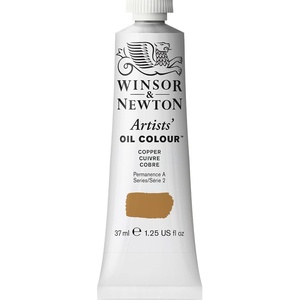Winsor & Newton Artists’ Oil Paint, 37ml Tube, Burnt Sienna(Copper)