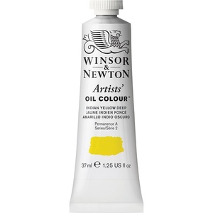 Winsor & Newton Artists’ Oil Paint, 37ml Tube, Burnt Sienna(Indian Yellow Deep)