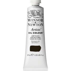 Winsor & Newton Artists’ Oil Paint, 37ml Tube, Burnt Sienna(Lamp Black)