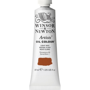 Winsor & Newton Artists’ Oil Paint, 37ml Tube, Burnt Sienna(Light Red)