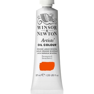 Winsor & Newton Artists’ Oil Paint, 37ml Tube, Burnt Sienna(Orange Laque Mineral)