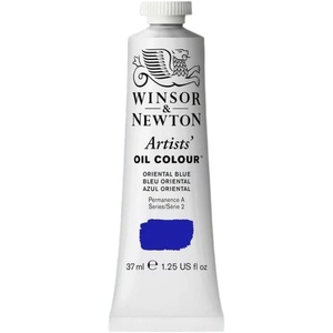 Winsor & Newton Artists’ Oil Paint, 37ml Tube, Burnt Sienna(Oriental Blue)