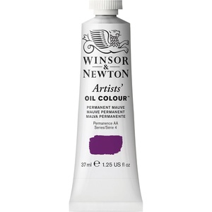 Winsor & Newton Artists’ Oil Paint, 37ml Tube, Burnt Sienna(Permanent Mauve)