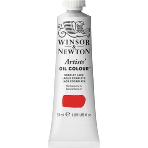 Winsor & Newton Artists’ Oil Paint, 37ml Tube, Burnt Sienna(Scarlet Lake)