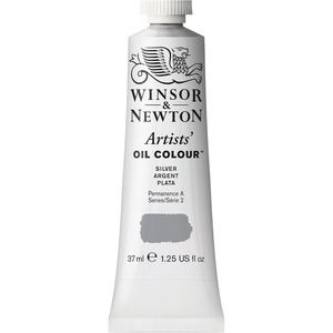Winsor & Newton Artists’ Oil Paint, 37ml Tube, Burnt Sienna(Silver)