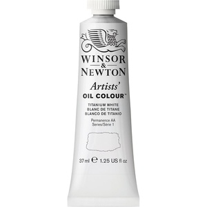 Winsor & Newton Artists’ Oil Paint, 37ml Tube, Burnt Sienna(Titanium White)