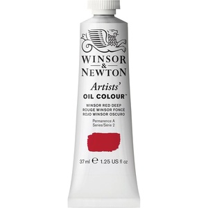 Winsor & Newton Artists’ Oil Paint, 37ml Tube, Burnt Sienna(Winsor Red Deep)