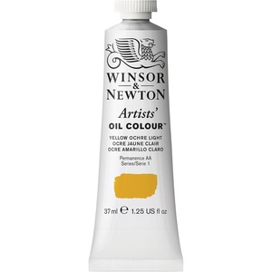 Winsor & Newton Artists’ Oil Paint, 37ml Tube, Burnt Sienna(Yellow Ochre Light)