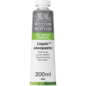 Winsor & Newton Cold Pressed Linseed Oil, 250ml (8.4-oz) Bottle(Liquin Oleopasto)