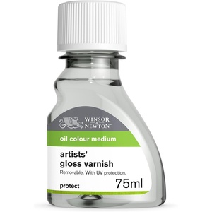 Winsor & Newton Professional Artists’ Gloss Varnish, 250ml Bottle(Gloss Varnish)