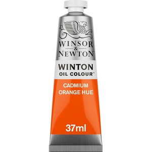 Winsor & Newton Winton Oil Color, 200ml Tube, Titanium White(Cadmium Orange Hue)