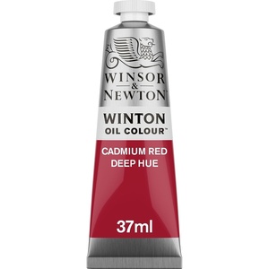 Winsor & Newton Winton Oil Color, 200ml Tube, Titanium White(Cadmium Red Deep Hue)