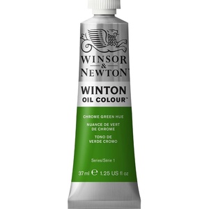 Winsor & Newton Winton Oil Color, 200ml Tube, Titanium White(Chrom Grün Farbton)