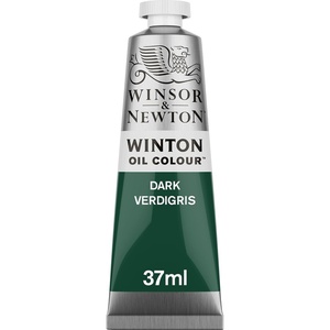 Winsor & Newton Winton Oil Color, 200ml Tube, Titanium White(Dark Verdigris)