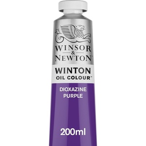Winsor & Newton Winton Oil Color, 200ml Tube, Titanium White(Dioxazine Purple)