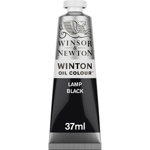 Winsor & Newton Winton Oil Color, 200ml Tube, Titanium White(Lamp Black)