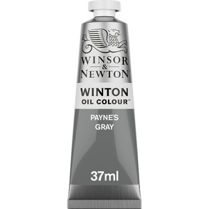 Winsor & Newton Winton Oil Color, 200ml Tube, Titanium White(Ml Tube – Payne’s Gray)