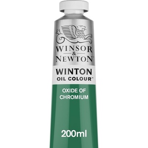 Winsor & Newton Winton Oil Color, 200ml Tube, Titanium White(Oxide Of Chromium)
