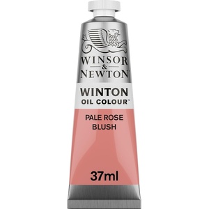 Winsor & Newton Winton Oil Color, 200ml Tube, Titanium White(Pale Rose Blush)