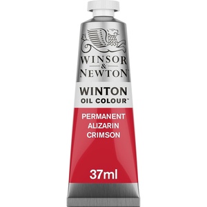 Winsor & Newton Winton Oil Color, 200ml Tube, Titanium White(Permanent Alizarin Crimson)