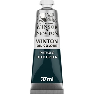 Winsor & Newton Winton Oil Color, 200ml Tube, Titanium White(Phthalo Deep Green)