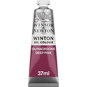 Winsor & Newton Winton Oil Color, 200ml Tube, Titanium White(Quinacridone Deep Pink)