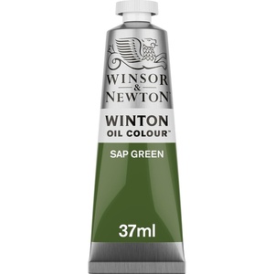 Winsor & Newton Winton Oil Color, 200ml Tube, Titanium White(Sap Green)