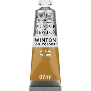 Winsor & Newton Winton Oil Color, 200ml Tube, Titanium White(Yellow Ochre)